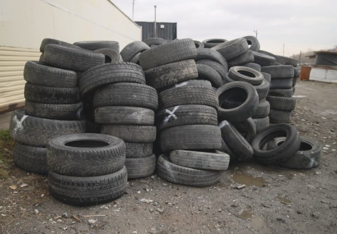 За одну неделю в Петропавловске-Камчатском собрали 216 тонн отработанных шин.
