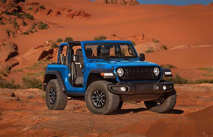 Двухдверные Jeep Wrangler получат 35-дюймовые шины.